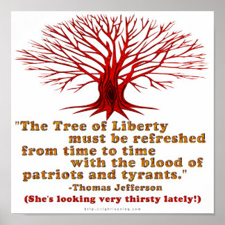 Affiches Jefferson Tree of Liberty