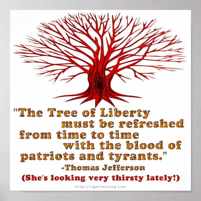 Affiches Jefferson Tree of Liberty (Devant)