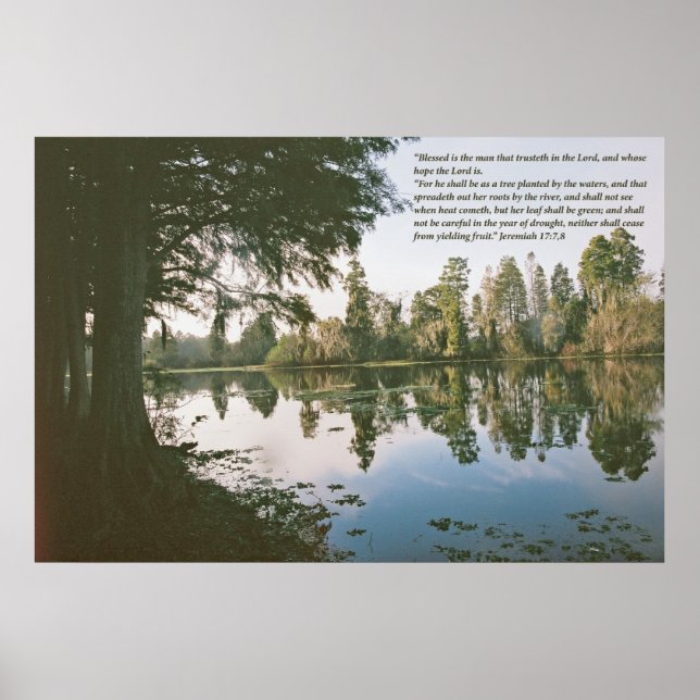 Affiches Jérémie 17 — horizontal (Devant)