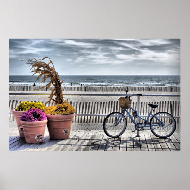 Affiches Jersey Shore Boardwalk HDR (Devant)