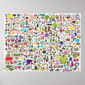 Affiches J'espionne avec mon petit oeil