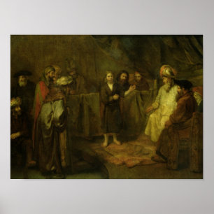 Affiches Jésus, âgé de douze ans, devant le