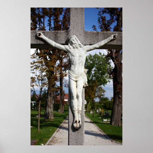 Affiches Jésus Christ crucifié (Devant)
