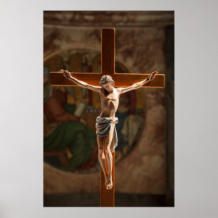 Affiches Jésus-Christ sur la croix