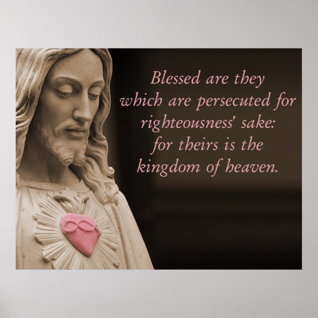 Affiches Jésus Ciel (Devant)