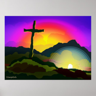 Affiches Jésus conquiert la mort