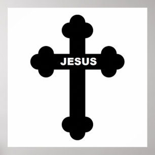 AFFICHES JESUS CROSS