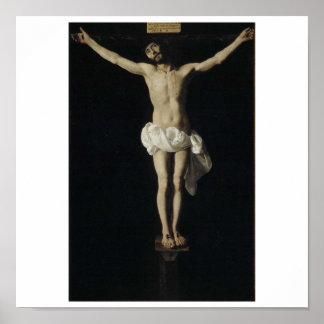 Affiches Jesús crucificado expire vers 1630-1640