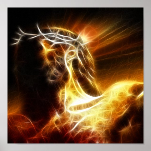 Affiches Jésus Crucifixion 1 (Devant)