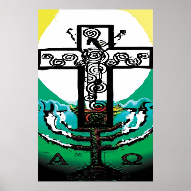 Affiches Jésus dans l'Eucharistie (Devant)