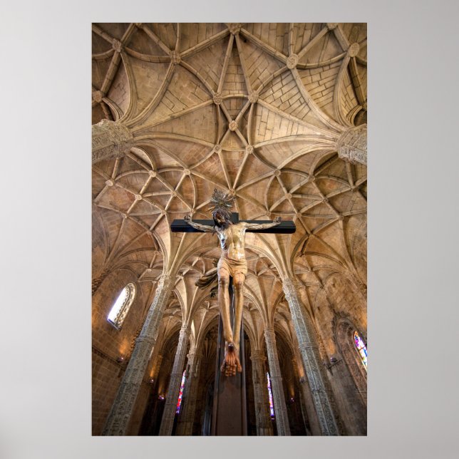 Affiches Jesus Statue In Cathedral, Interior (Devant)