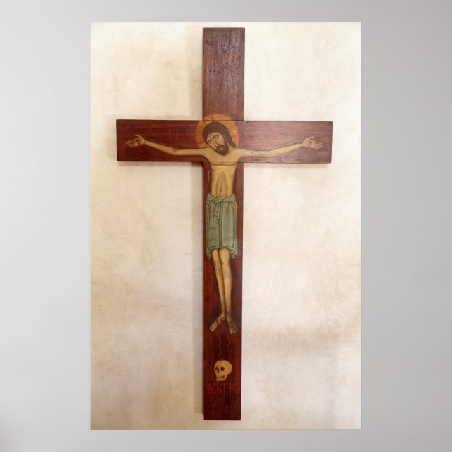 Affiches Jésus sur la Croix Art (Devant)