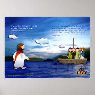 Affiches Jesus Walks on Water