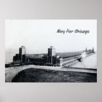 Jetée de marine de l'Illinois de Chicago 1930
