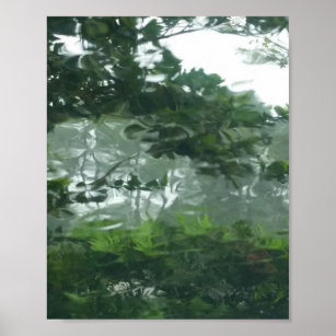 Affiches Jeter un oeil par la pluie 2 - Photo Abstraite