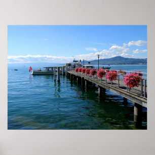 Affiches Jetty sur le lac Léman