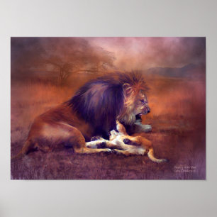 Affiches Jeu avec l'affiche/copie d'art de papa