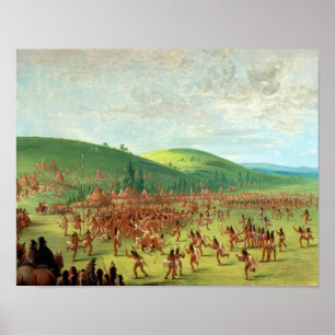 Affiches Jeu de balle indienne