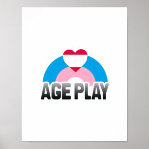 AFFICHES JEU DE RÔLE SUR L'ÂGE ARC-EN-CIEL