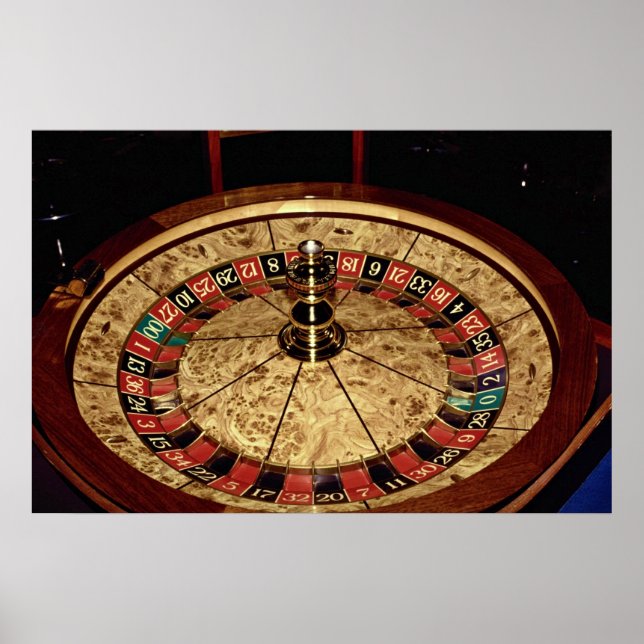 Affiches Jeu, roulette (Devant)