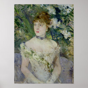 Affiches Jeune fille dans une robe de bal, 1879