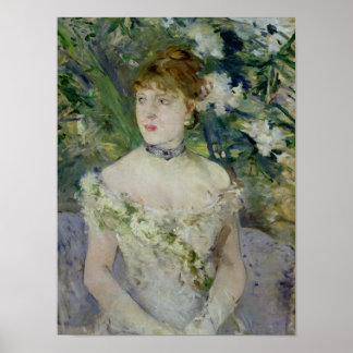 Affiches Jeune fille dans une robe de bal, 1879