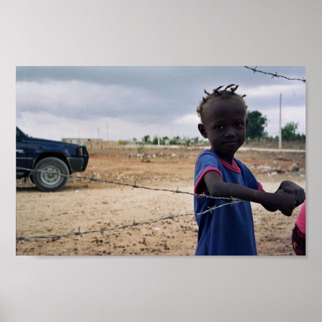 Affiches Jeune fille haïtienne en République Dominicaine (Devant)