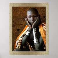 Jeune garçon africain