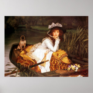 Affiches Jeune Madame en beaux-arts de ~ de James Tissot de