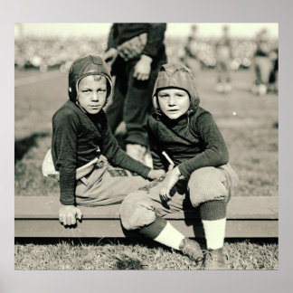 Affiches Jeunes fans de football 1920