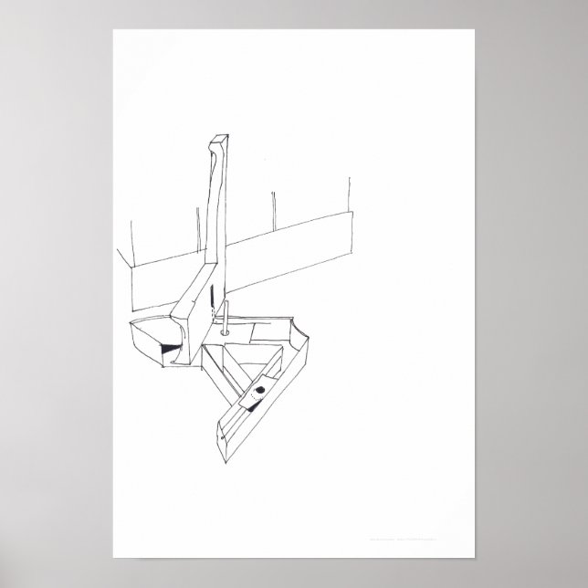 Affiches Jeux de Bâtiment avec un monogramme Dessin 14 affi (Devant)
