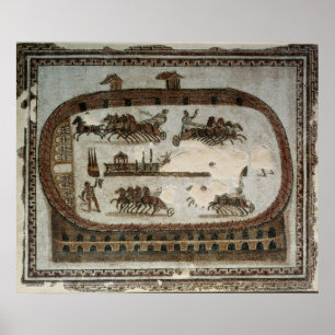 Affiches Jeux de cirque, de Carthage, romain
