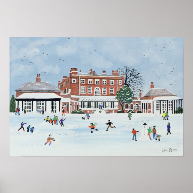 Affiches Jeux de neige 1991 (Devant)