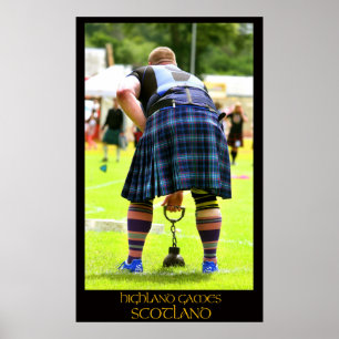 Affiches jeux des montagnes Ecosse