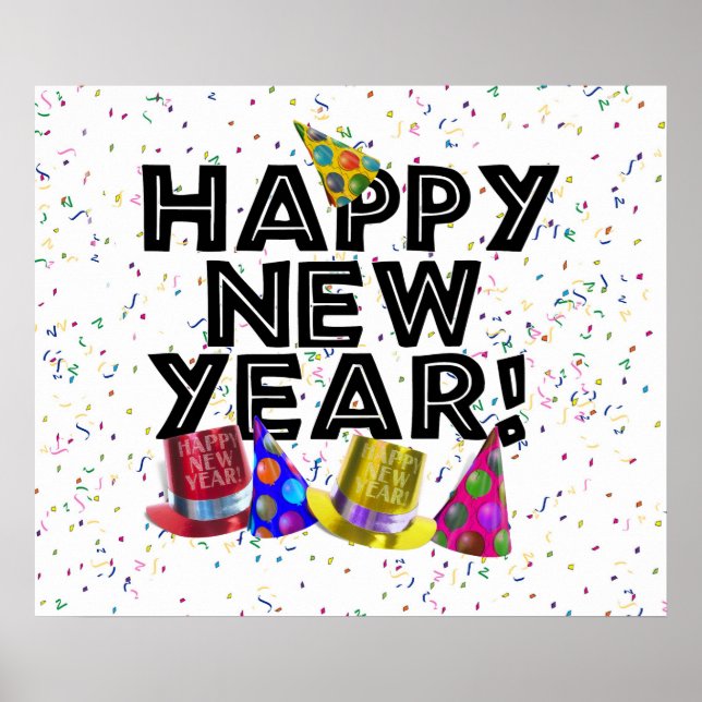 AFFICHES JEUX NOUVEL AN ! (Devant)