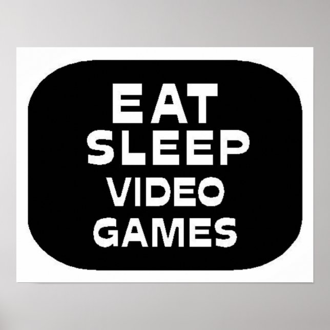 Affiches Jeux Vidéo de veille (Devant)