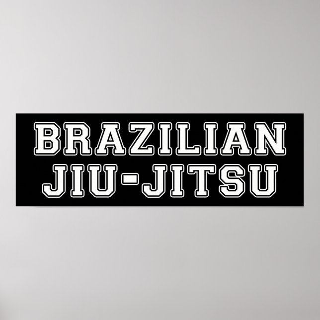 Affiches Jiu Jitsu (Devant)