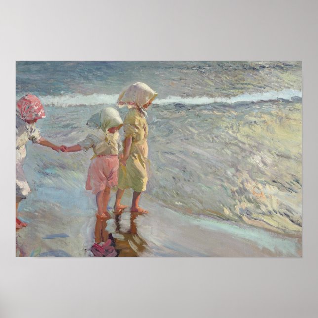 Affiches Joaquin Sorolla - Les Trois Soeurs (Devant)