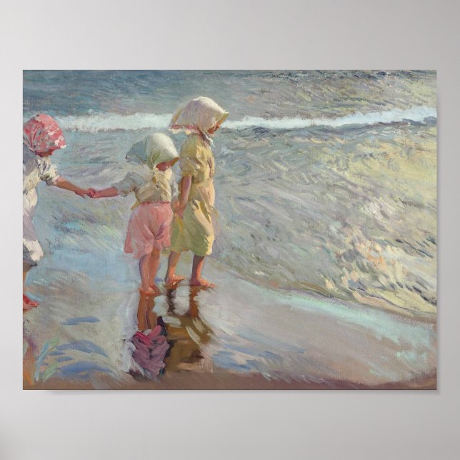 Affiches Joaquin Sorolla - Les Trois Soeurs (Devant)