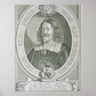 Affiches Johann Adler Salvius (1590-1652) des 'portraits d