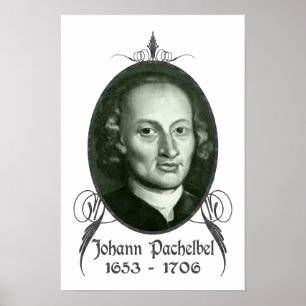 Affiches Johann Pachelbel