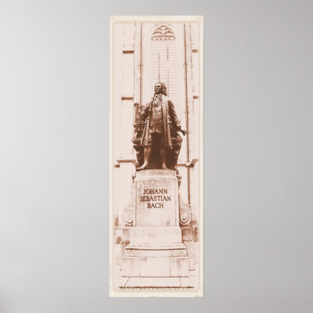 Affiches Johann Sebastian Bach (Devant)