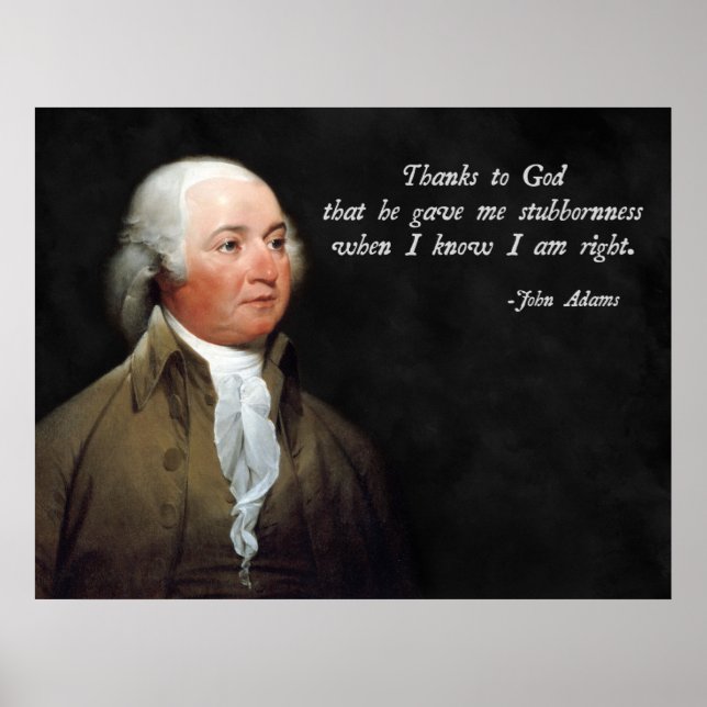 Affiches John Adams (Devant)