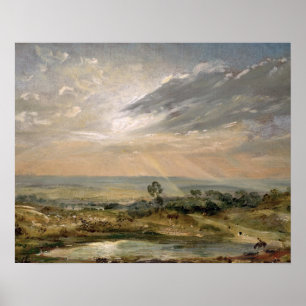 Affiches John Constable Branch Hill Pond, Hampstead