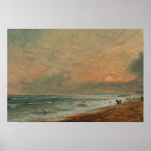 Affiches John Constable - Hove Beach