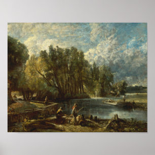 Affiches John Constable - moulin de Stratford