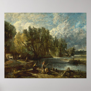 Affiches John Constable - moulin de Stratford
