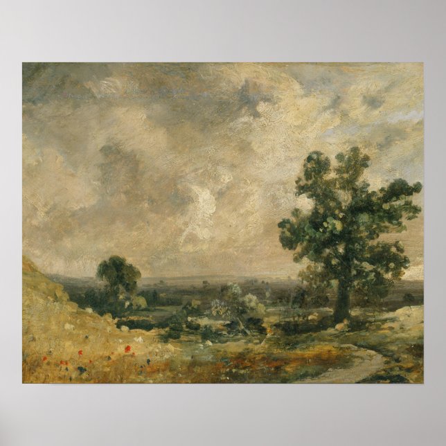 Affiches John Constable - Paysage anglais (Devant)