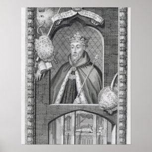 Affiches John de décharné, duc de Lancaster (1340-99) après