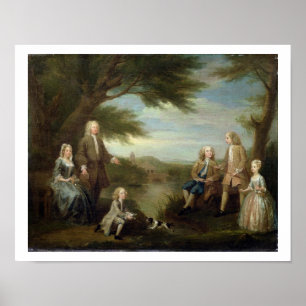 Affiches John et Elizabeth Jeffreys et leurs enfants, 17
